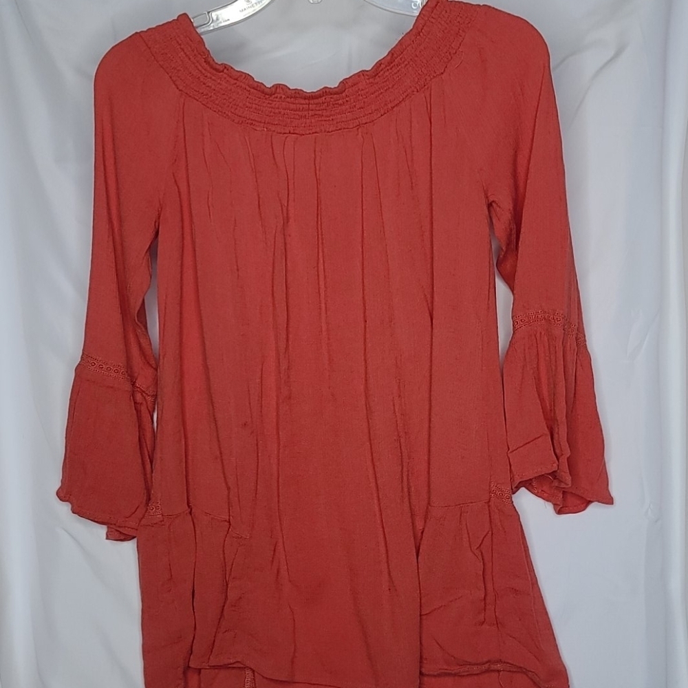 Anthropologie Blu Pepper boho bohemian lace trim sz Medium - Picture 6 of 6